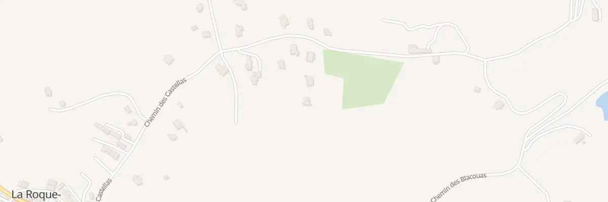 Plan du 5100 Les Castellas à La Roque-Esclapon