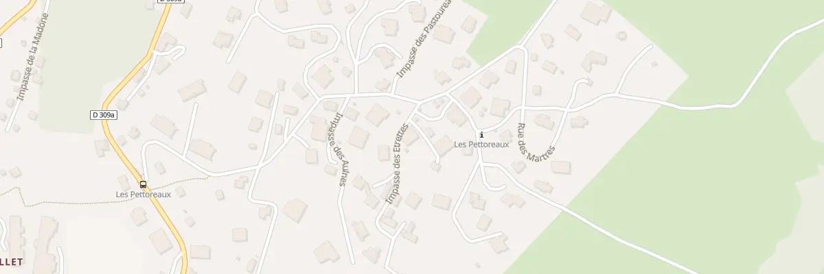 Plan du 43 Imp des Etrettes à Megève