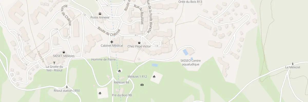 Plan du 40 Imp de l’Eterlou à Risoul