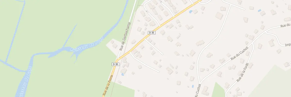 Plan du 767 Rue de la Poirie à Dommartin-lès-Remiremont