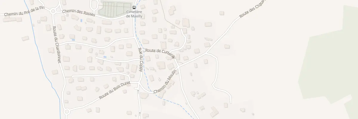 Plan du 99 Rte du Curtenay à Maxilly-sur-Léman