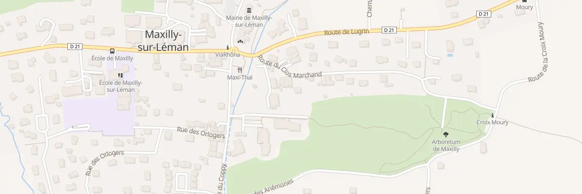 Plan du 54 Rte du clos Marchand à Maxilly-sur-Léman