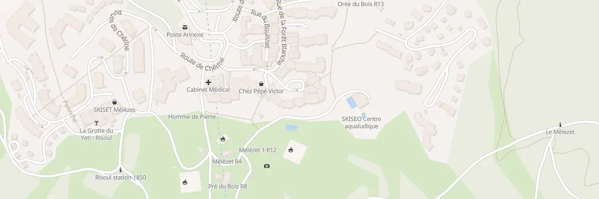 Plan du 60 Imp de l’Eterlou à Risoul