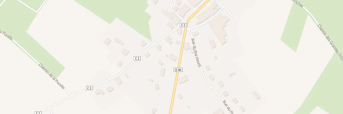 Plan du 106 Rte de Rambervillers à Doncières