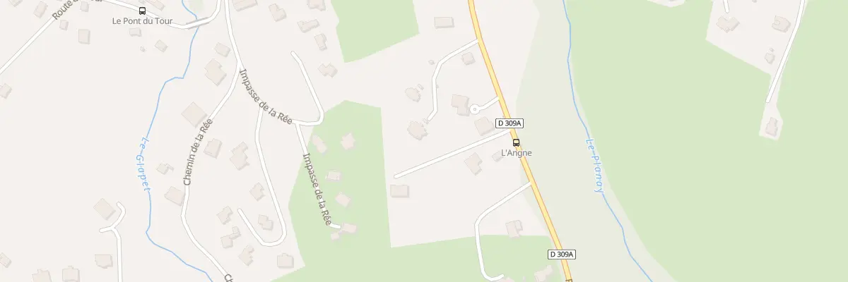Plan du 292 Rte de la Cote 2000 à Megève
