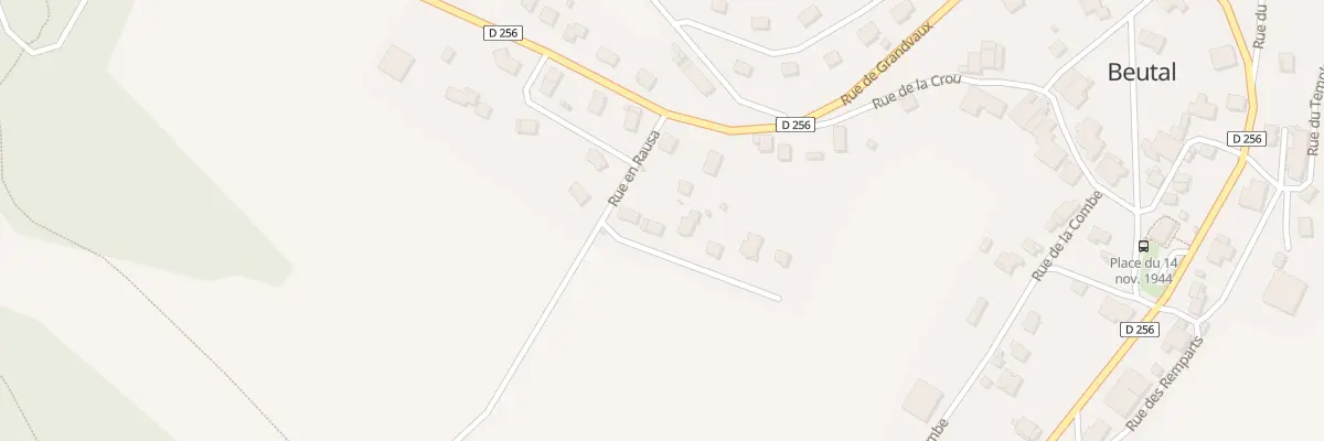 Plan du 3 Sur Gravoux à Beutal