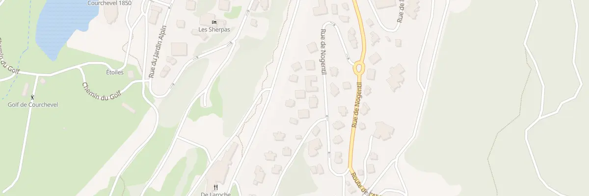 Plan du 775 Rue de Nogentil à Courchevel