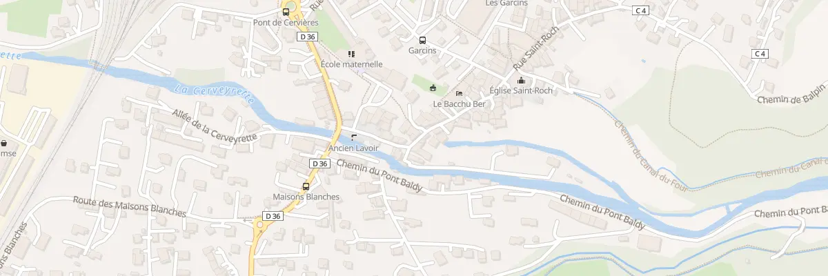 Plan du 23 Rue du Bacchu-Ber à Briançon