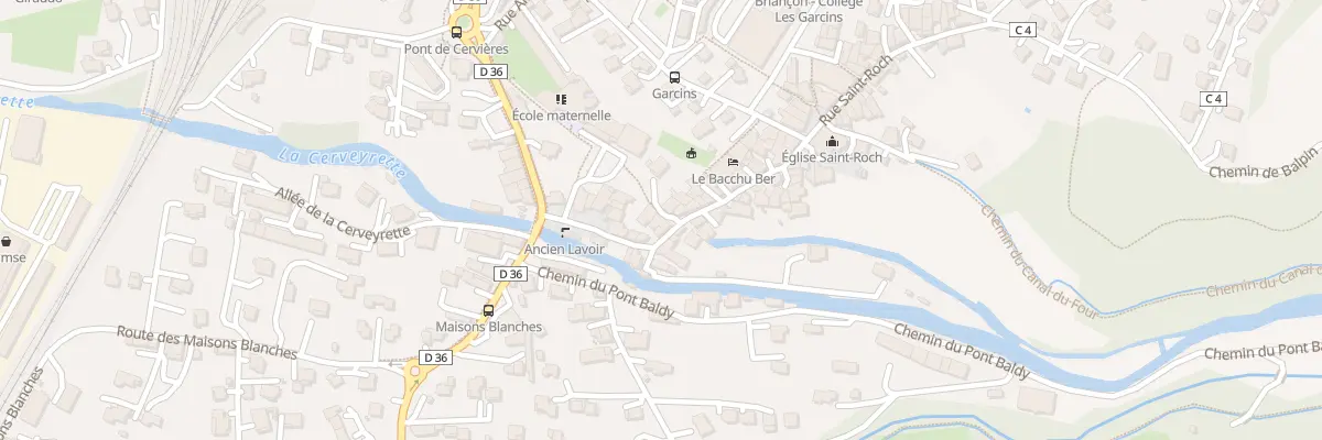 Plan du 210 Rue du Bacchu-Ber à Briançon