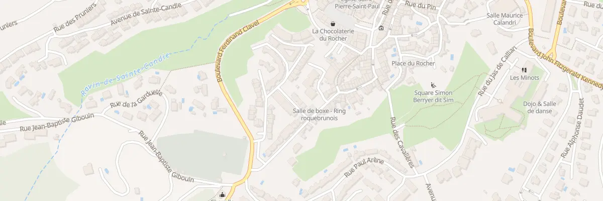 Plan du 32 Rue Sainte-anne à Roquebrune-sur-Argens