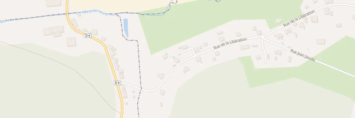 Plan du 30 Rue de la Libération à Champagney