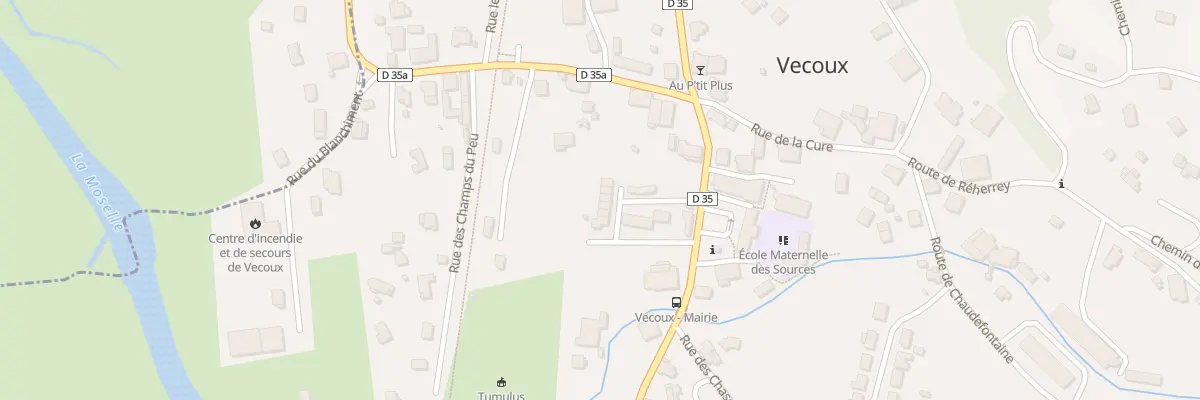 Plan du 5027J Hlm du Centre à Vecoux