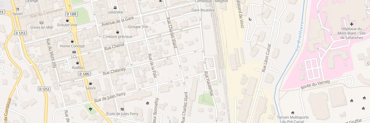 Plan du 255 Rue Charles Viard à Sallanches