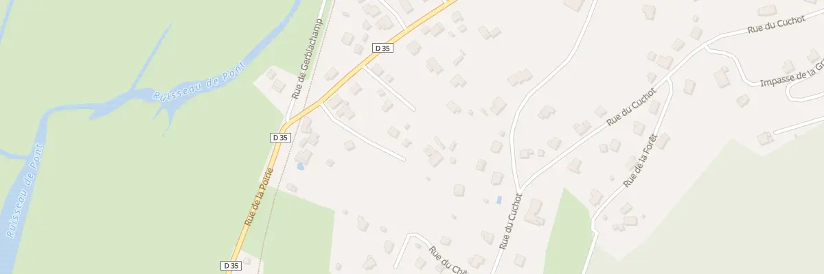 Plan du 809B Rue de la Poirie à Dommartin-lès-Remiremont