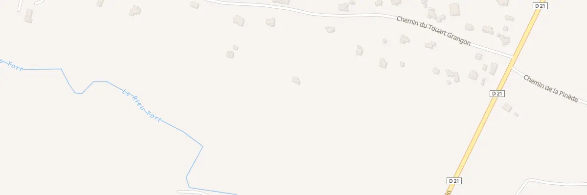 Plan du 5150 Le Touort à La Bastide
