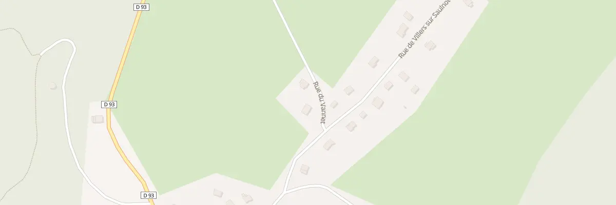 Plan du 1 Rue du Vannet à Saulnot