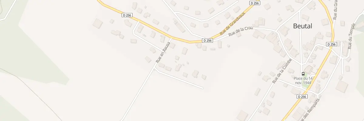 Plan du 3 Rue En Rausa à Beutal