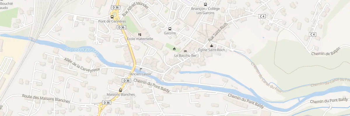 Plan du 35 Rue du Bacchu-Ber à Briançon