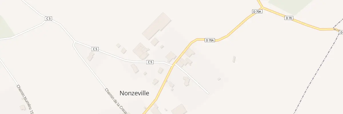 Plan du 27 Gr Grande Rue à Nonzeville