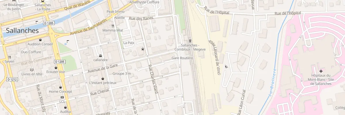 Plan du 24 Rue de Hauterive à Sallanches