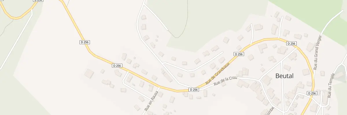 Plan du 3 Rue de la Brière à Beutal
