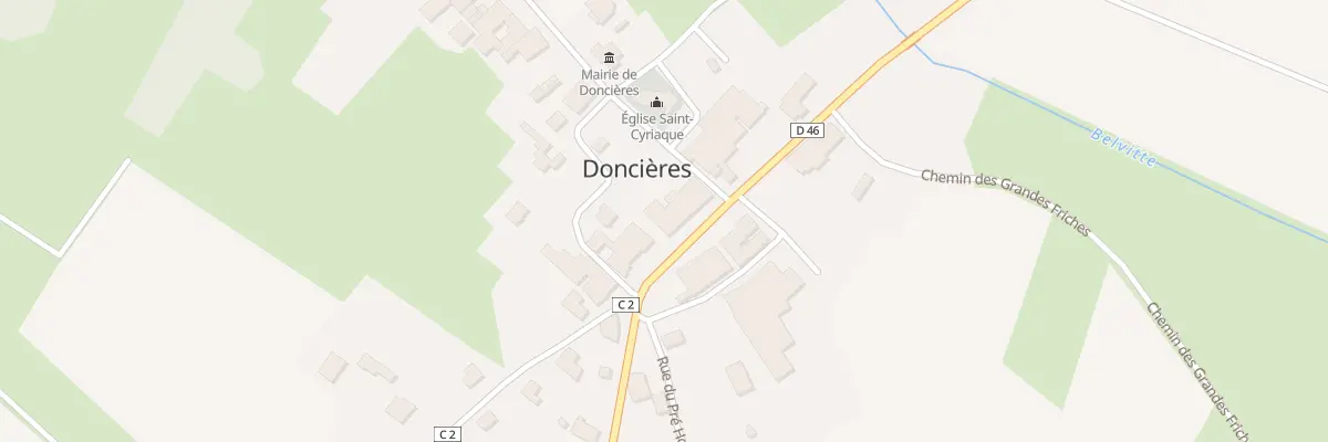 Plan du 53 Gr Grande Rue à Doncières