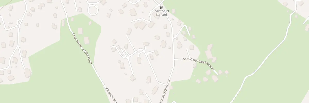 Plan du 124 Che des Cateaux à Combloux