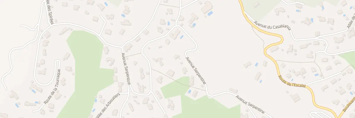 Plan du 583 Av Serpentine à Ramatuelle