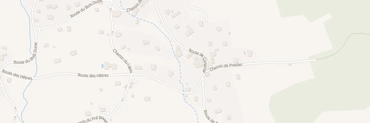 Plan du 350 Rte du Curtenay à Maxilly-sur-Léman