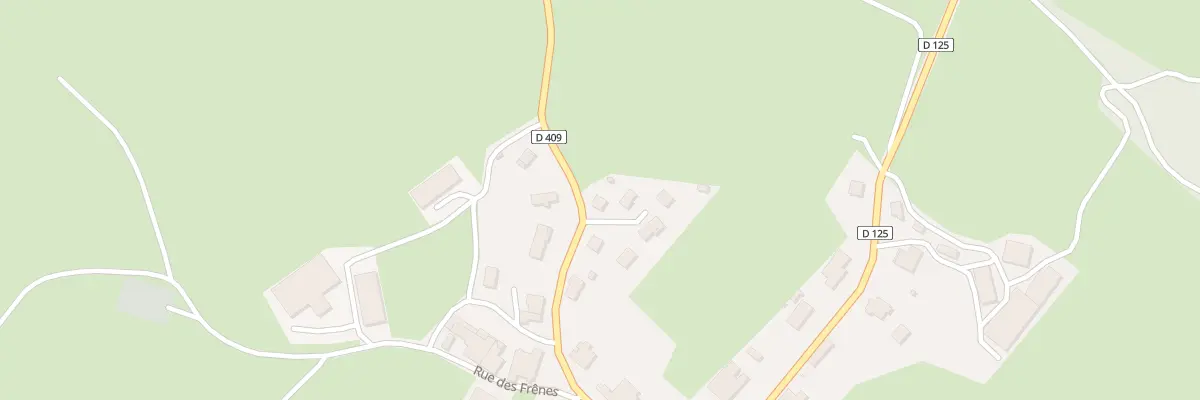 Plan du 1 Imp des Mesanges à Bretonvillers