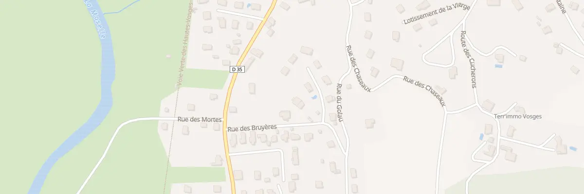 Plan du 17 Rue des Bruyères à Vecoux