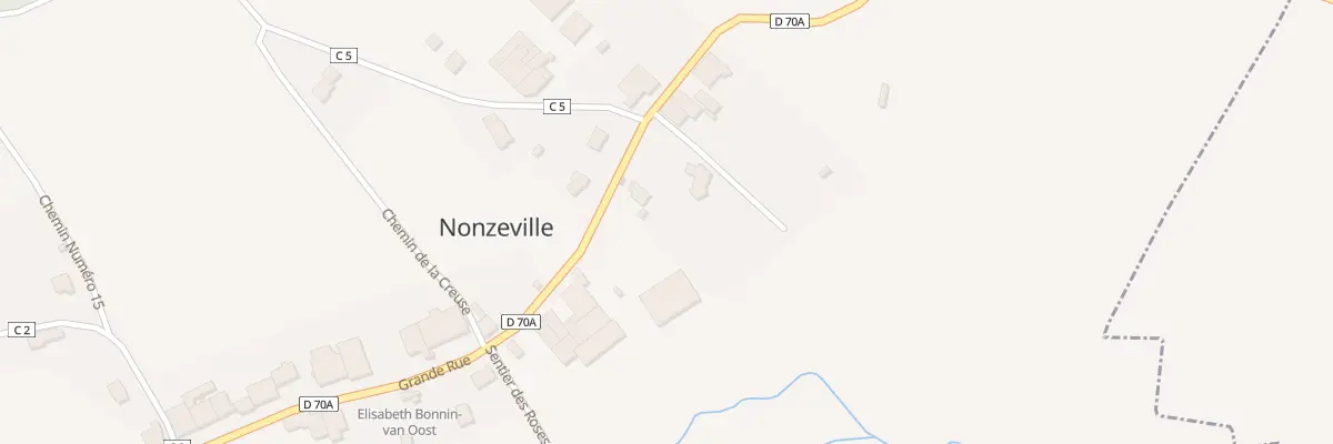 Plan du 16 Gr Grande Rue à Nonzeville
