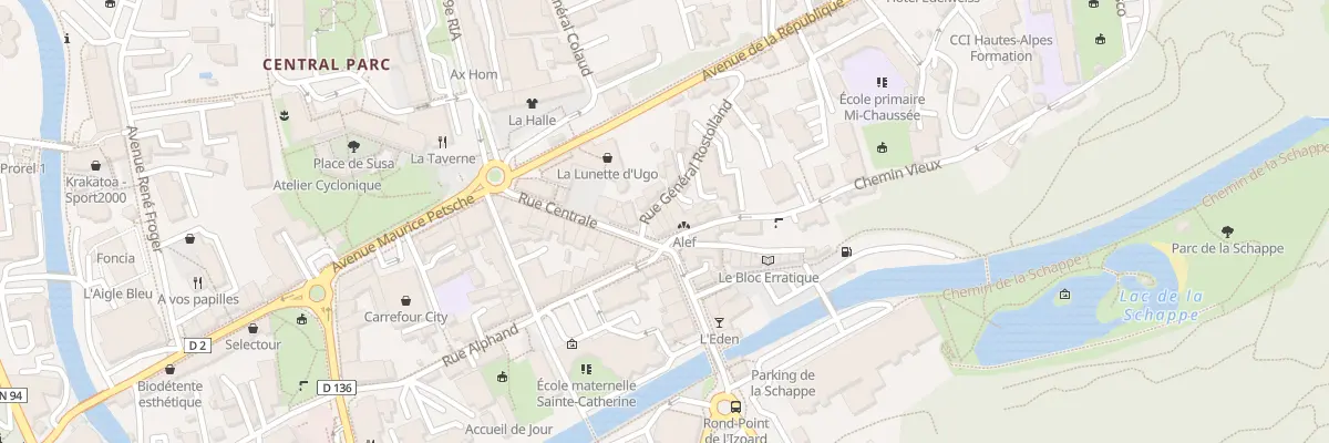 Plan du 4 Rue Gen Rostolland à Briançon