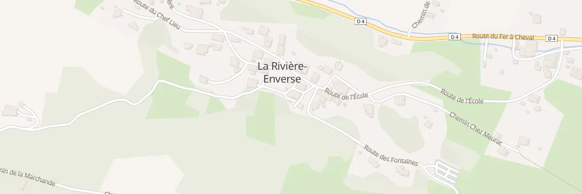 Plan du 43 Che des Edelweiss à La Rivière-Enverse