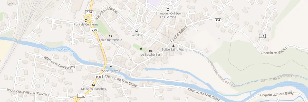 Plan du 53 Rue du Bacchu-Ber à Briançon