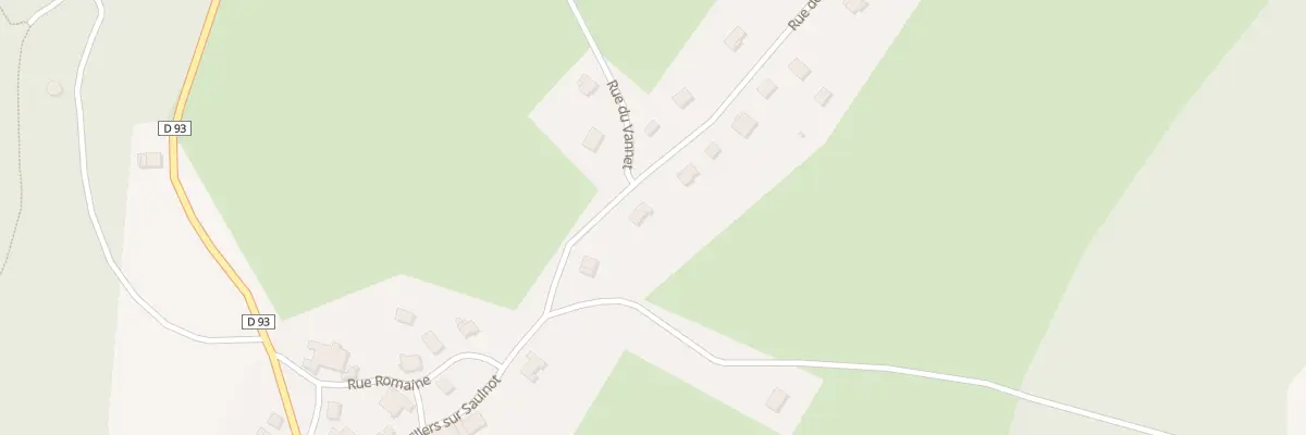 Plan du 14 Rue de Villers sur Saulnot à Saulnot