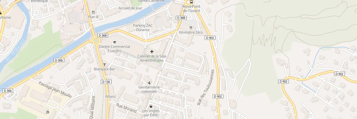 Plan du 11A Rue Pasteur à Briançon