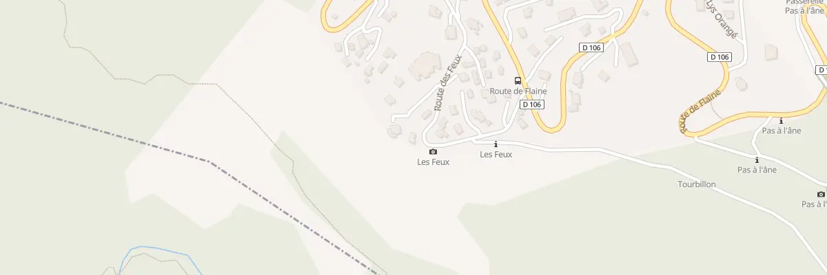 Plan du 301 Rte des Feux à Arâches-la-Frasse