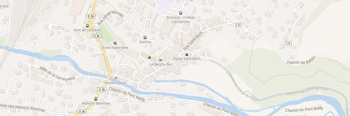 Plan du 63 Rue du Bacchu-Ber à Briançon