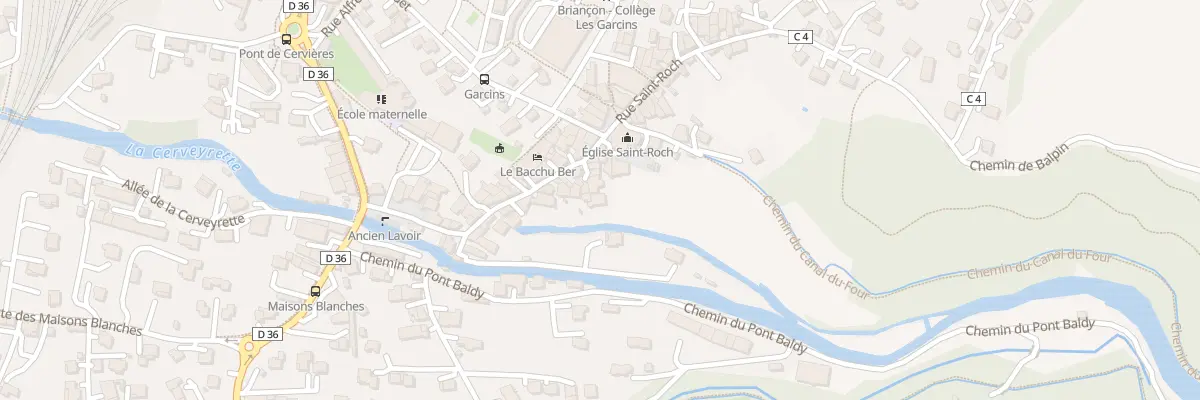 Plan du 32 Rue du Bacchu-Ber à Briançon