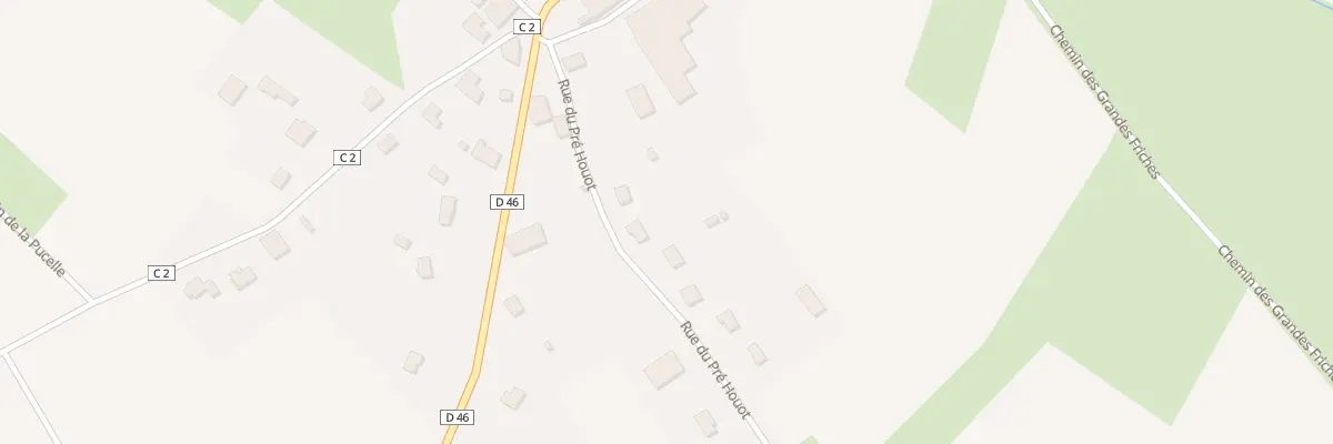 Plan du 145 Rue du Pré Houot à Doncières