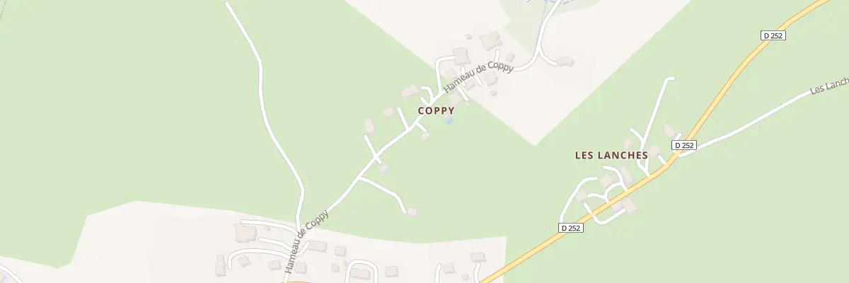 Plan du 240 Hameau de Coppy à Saint-Paul-en-Chablais