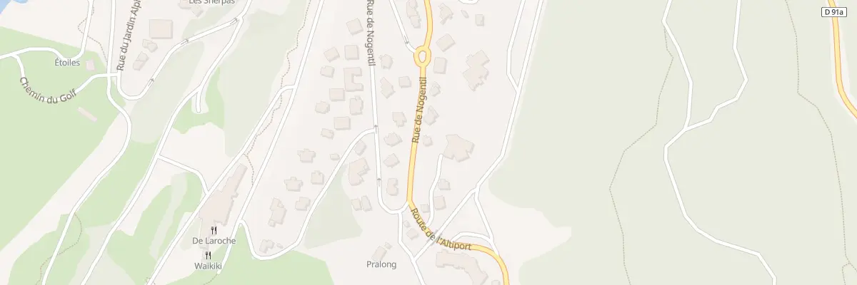 Plan du 563 Rue de Nogentil à Courchevel