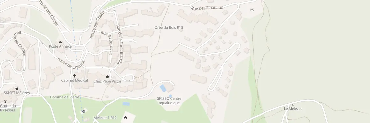 Plan du 326 Rue des Pinatiaux à Risoul