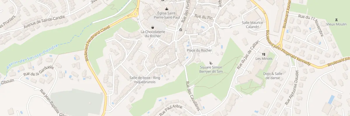 Plan du 14 Rue Notre-dame à Roquebrune-sur-Argens