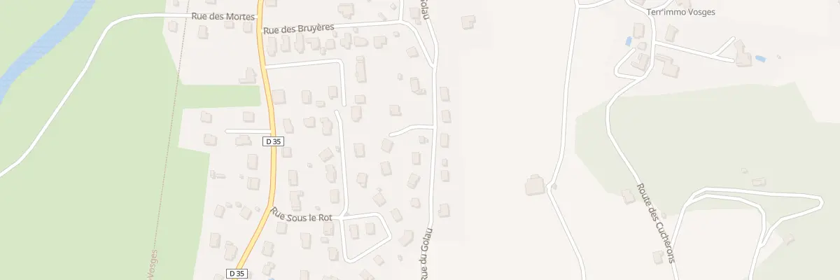 Plan du 20 Rue du Golau à Vecoux