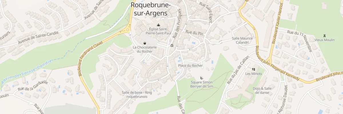 Plan du 1 Rue Notre-dame à Roquebrune-sur-Argens