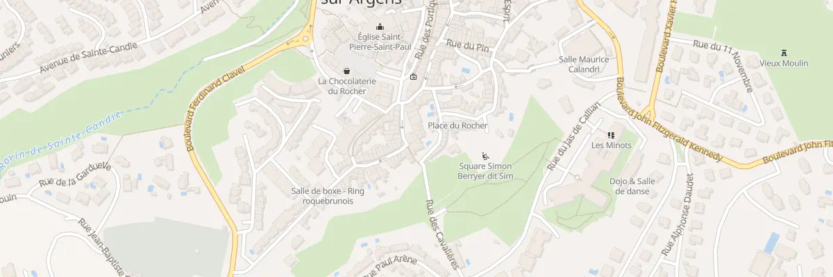 Plan du 11 Rue Notre-dame à Roquebrune-sur-Argens