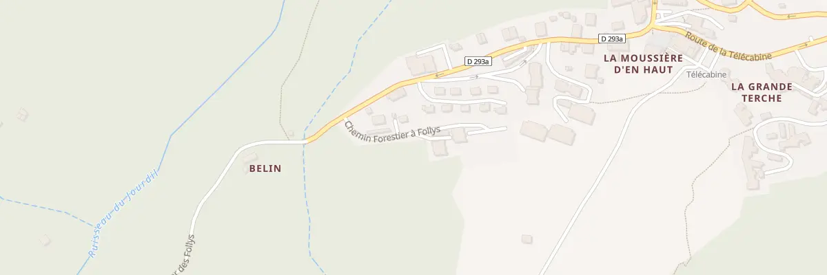 Plan du 3359 Rte de la Moussière d’en Haut à Saint-Jean-d’Aulps