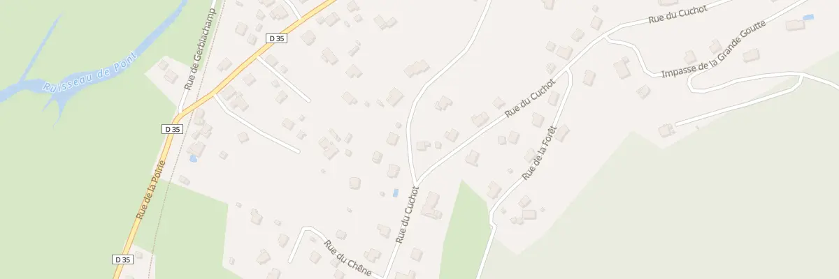 Plan du 618 Rue du Cuchot à Dommartin-lès-Remiremont